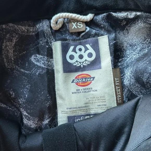 dickies 686 snowboard pants xs - Picture 2 of 6